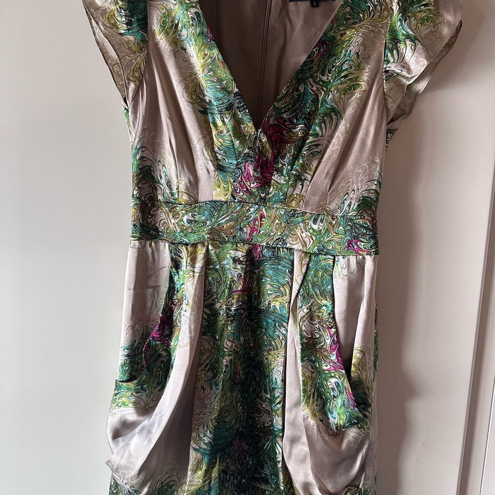 Nanette Lepore Swirl Pattern Dress